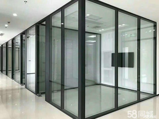 办公玻璃隔断展示
